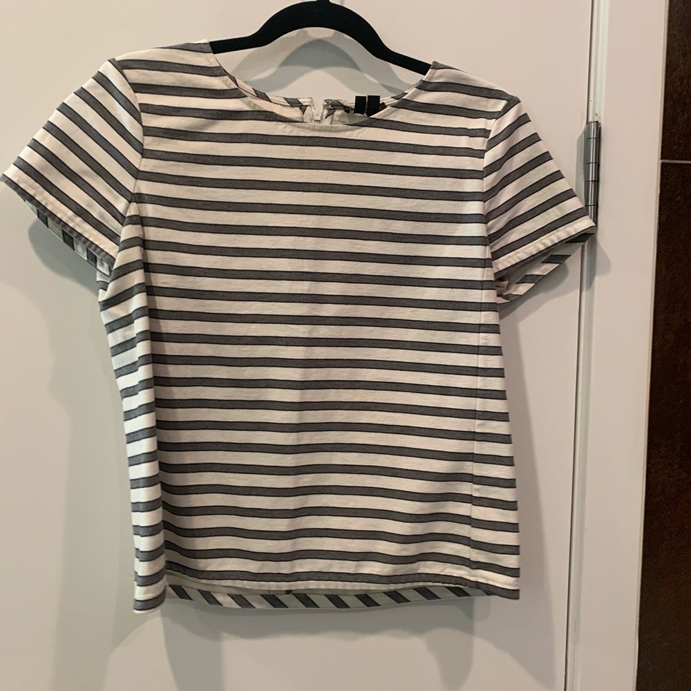 Theory stripe top / t-shirt size 6 small
